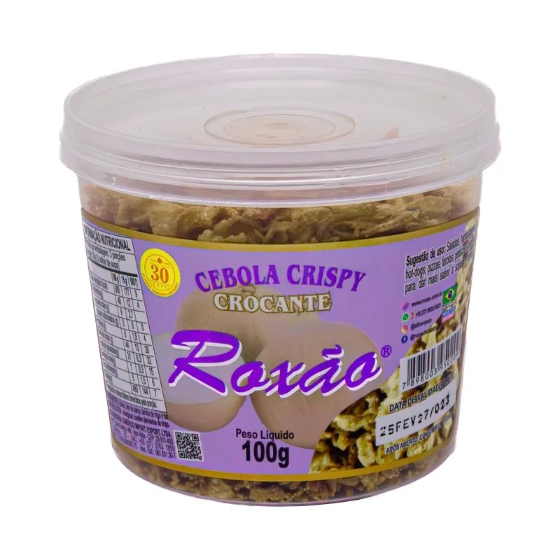 Cebola Crispy Crocante Roxão