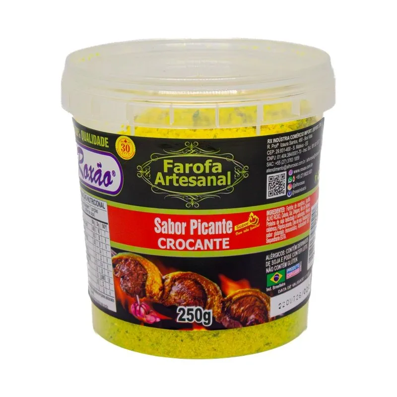 Farofa Artesanal Picante Roxão